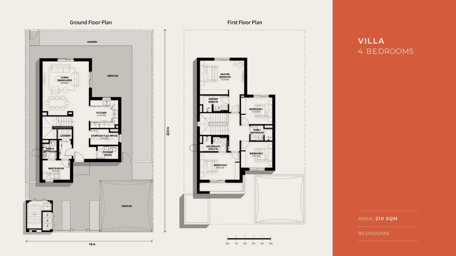 4 BR - Type A